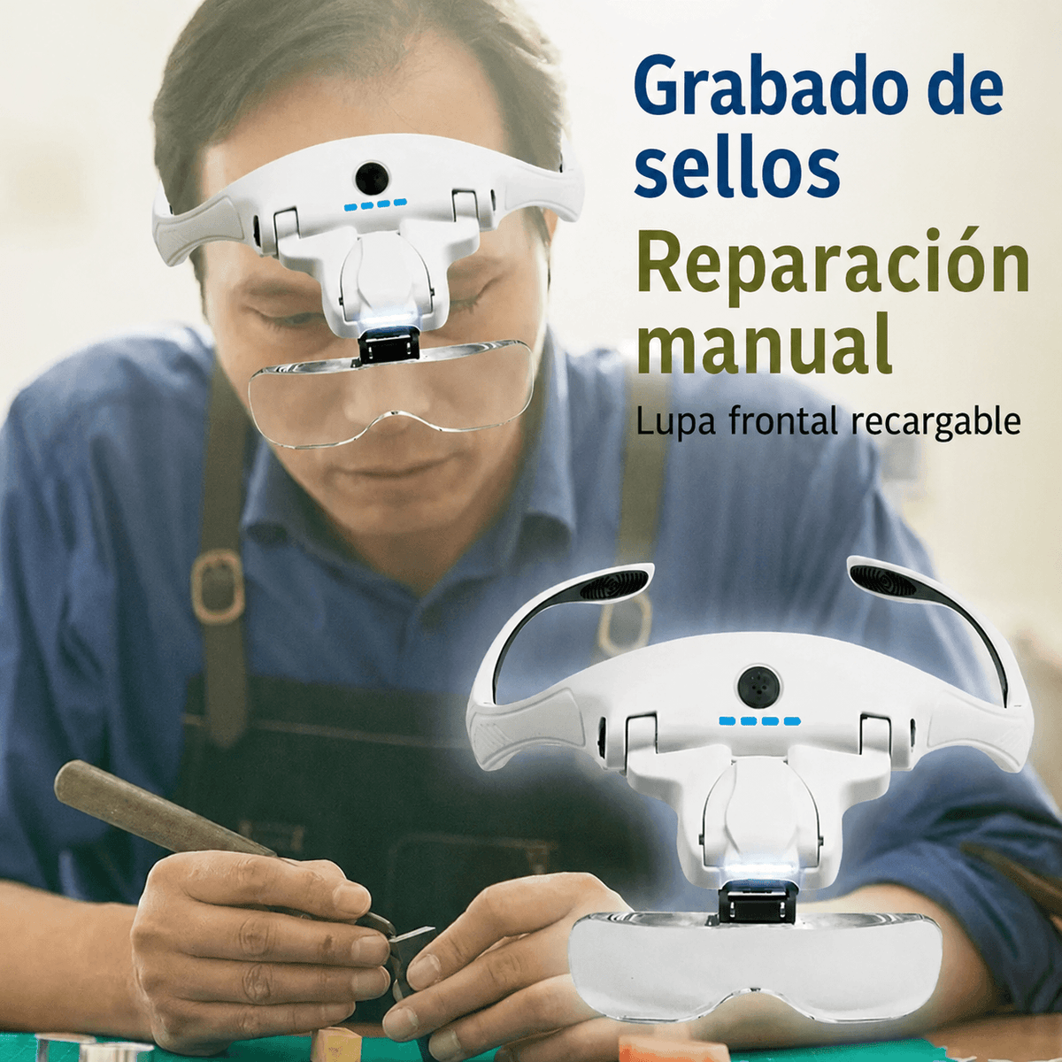 Lupas Profesionales con LED