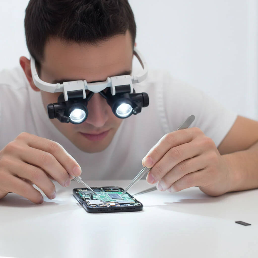 Lupas Profesionales con LED – Visión Precisa para Trabajos de Detalle