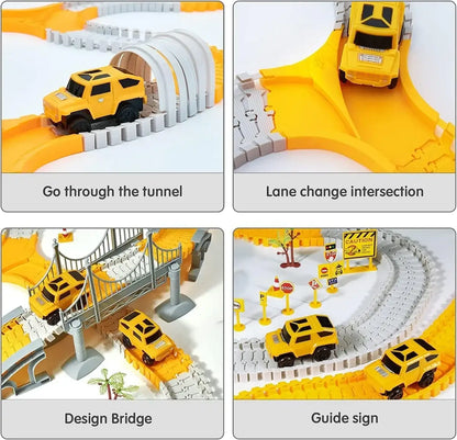 Pista de carreras de construction
