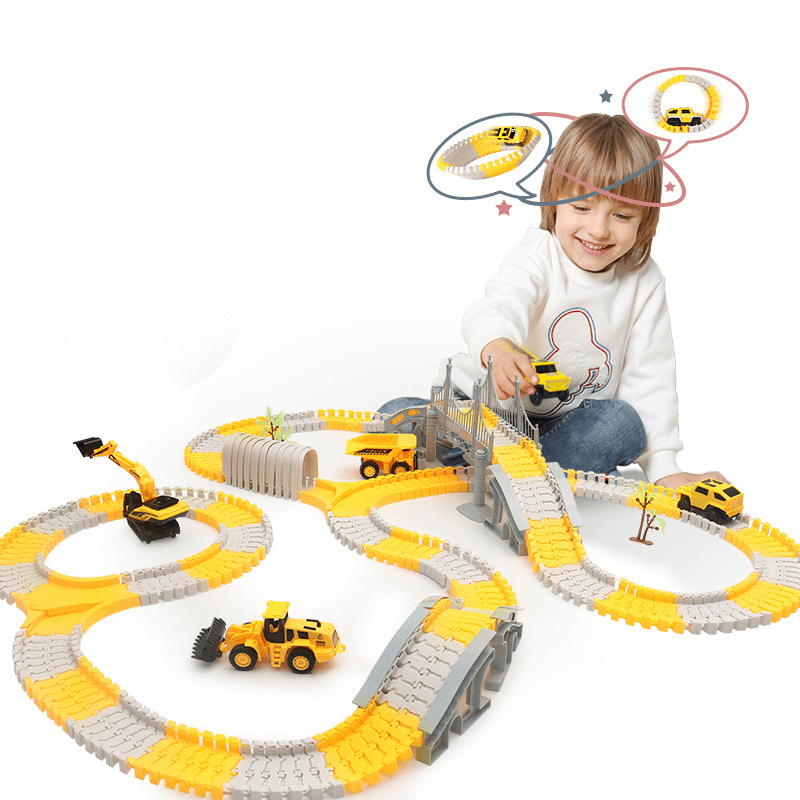 Pista de carreras de construction