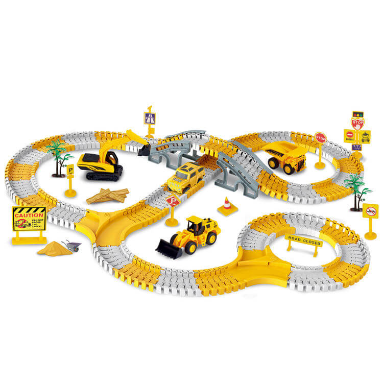 Pista de carreras de construction