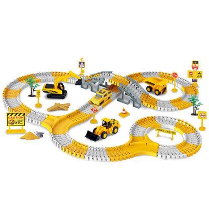 Pista de carreras de construction