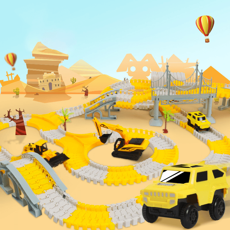 Pista de carreras de construction