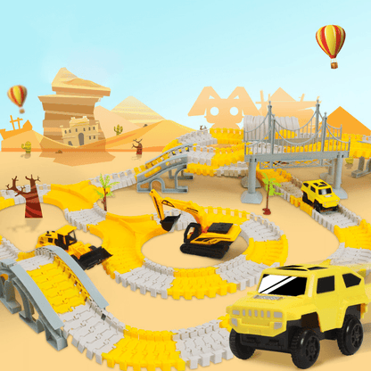 Pista de carreras de construction