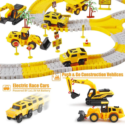 Pista de carreras de construction