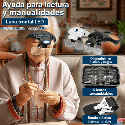 Lupas Profesionales con LED